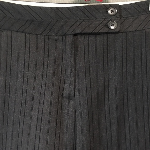 Worthington Wide Leg 12P Black on gray modern fit - Picture 3 of 6